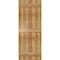 Ekena Millwork Joined Board-n-Batten Shutters, Rough Sawn Western Red Cedar, 21 1/2W x 56H, PR RBJ06S21X056RWR - alternate 3